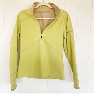 Athleta Winter Pullover Green Jacket Size Medium